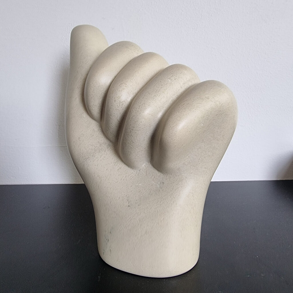 ‘Fist’ / Kisii Stone/ 22X18X13cm/